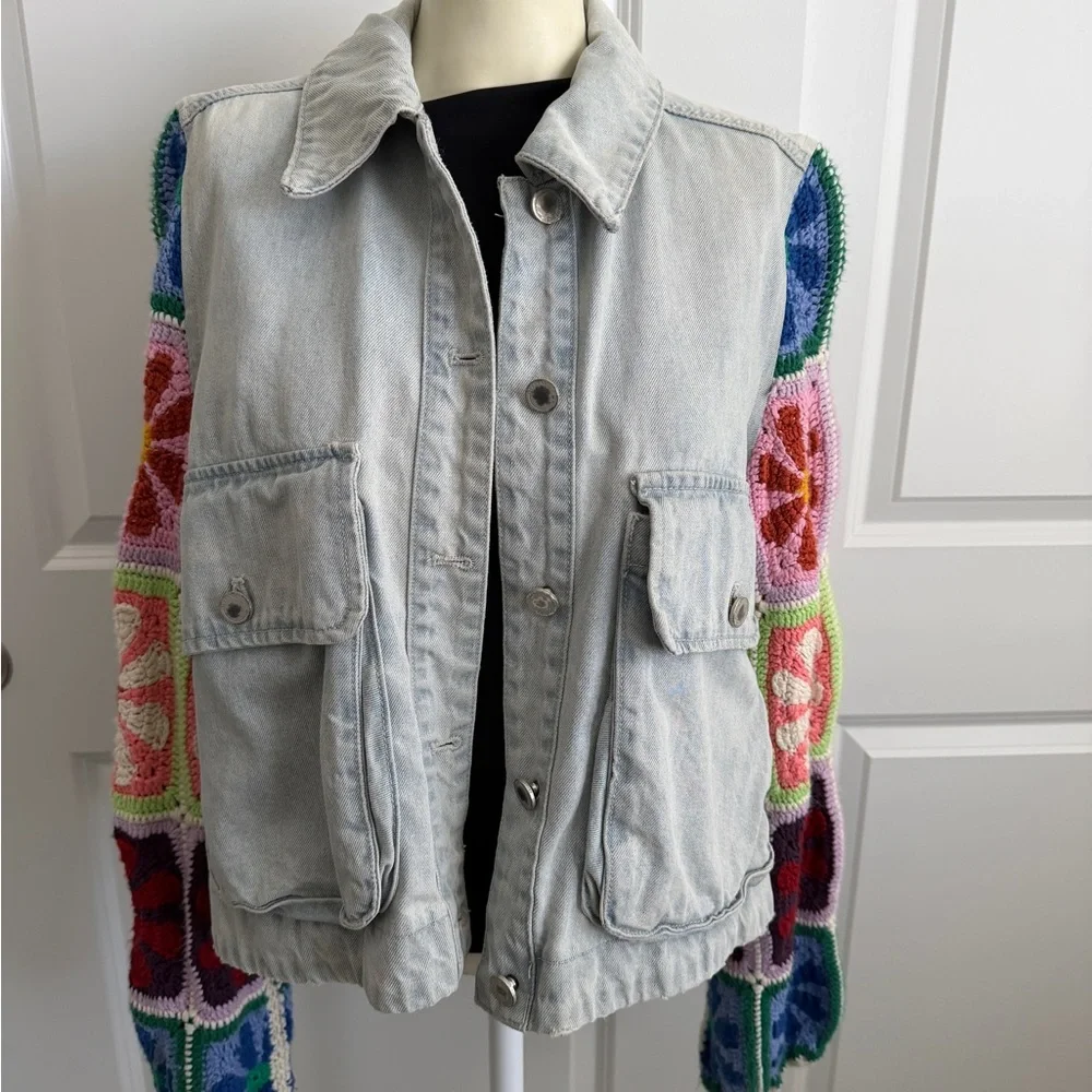 FREE PEOPLE Young Love Jacket-Small Blank NYC - Picture 3 of 7
